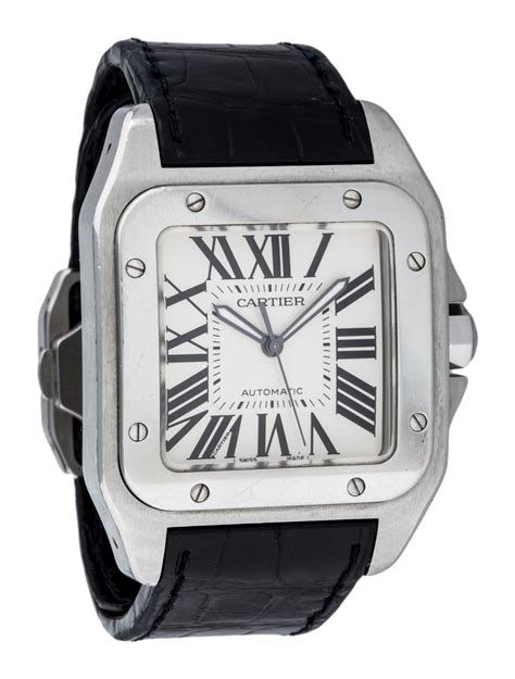 Cartier watch santos 100 price